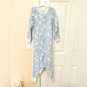 4T Nest designs Long Sleeve Footed Sleep Bag 0.6 TOG